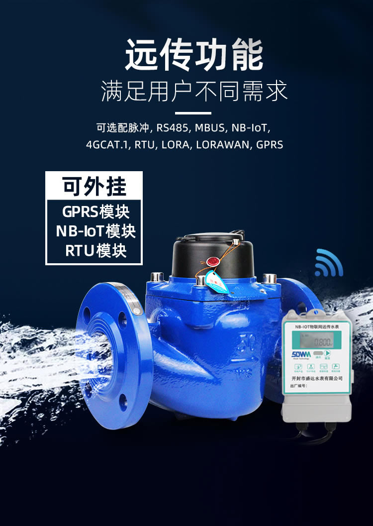 NB遠(yuǎn)傳WS垂直螺翼式冷水表